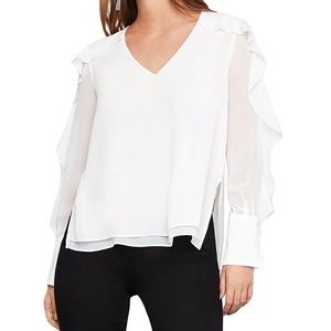 🆕 BCBGMaxAzria sheer blouse
